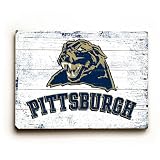 University of Pittsburgh Wood Sign