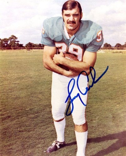 Larry Csonka Autographed/Hand Signed Miami Dolphins 8x10 Photo