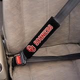 Oklahoma Sooners Black Velour 2-Pack Shoulder Pads