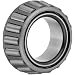 Timken M201047S Tapered Roller Bearing, Single Cone, Standard Tolerance, Straight Bore, Steel, Inch, 1.5625" ID, 0.8700" Width