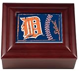 MLB Detroit Tigers Wood Keepsake Box