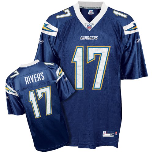 Reebok San Diego Chargers Philip Rivers Replica Jersey Medium