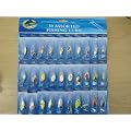 set of 30 lures fishing spinners
