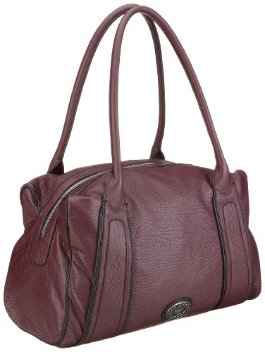 edc by esprit Xingren X48052, Damen Shopper, violett, (plum purpel 505), 23X40X17
