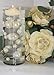 Spring Rose(TM) One Pound Clear Water Beads. Perfect for Wedding Centerpieces. These Gorgeous Pearls Are Crystal Clear so They Can Be Used to Make Decorations Such As Pearls or Flowers to Appear to Float. Candle and Pearls Not Included.-ON SALE!!!