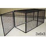Options Plus Bronze Plus Series Dog Kennel Side Panel - 3x3