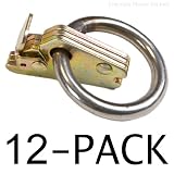 E Track Tiedown Fittings 6,500 lb. Capacity Tie Downs - 12 Pack E Track Tiedown Fittings 6,500 lb. Capacity Tie Downs - 12 Pack