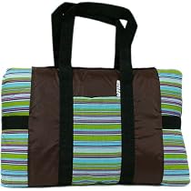 Tuffo Water-Resistant Outdoor Blanket (Earth Stripe)
