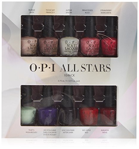 OPI Mini All Stars 2015 Nail Lacquer Set of 10 Minis