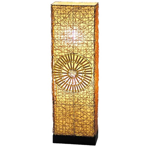 Rattan Bambus Lampe H= 105cm 33×18cm, natur