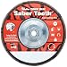 Weiler Saber Tooth Abrasive Flap Disc, Type 29, Threaded Hole, Phenolic Backing, Ceramic Aluminum Oxide