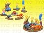 Simpson Diorama Figure Collection Series 2 - 1" Figure Set (7/Set)