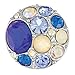 Ginger Snaps VINTAGE - BLUES SN05-76 Interchangeable Jewelry Snap Accessory