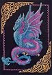 Janlynn Cross Stitch Kit, 15-Inch by 11-Inch, Mythical Dragon Picture