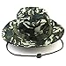 XIDAJE Fishing Snap Brim Military Bucket Sun Hat Cap Woodland Camo Alternative Color