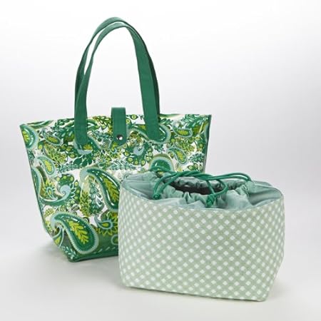 The 'Everything' Clear Lunch Tote with Insulated Drawstring Bag The 'Everything' Clear Lunch Tote with Insulated Drawstring Bag