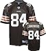 Joe Jurevicius Reebok NFL Brown Premier Cleveland Browns Jersey - Large