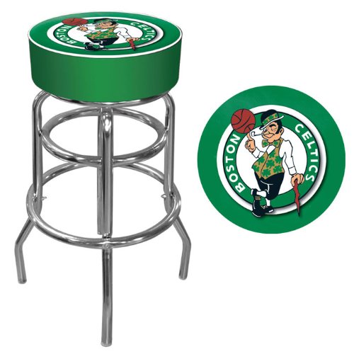 NBA1000-BC - Boston Celtics NBA Padded Swivel Bar Stool