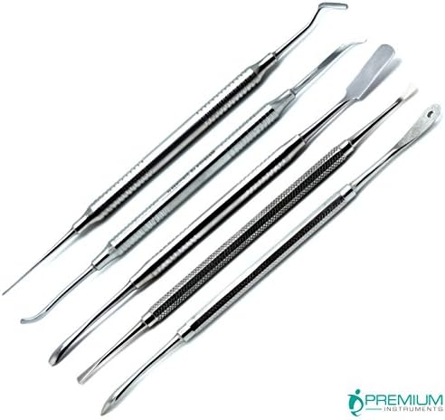 5 Pc Periosteal Freer, Pritchard, P9A, 24G, Periotome Dental Surgical Instrument