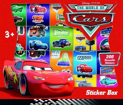 Childrens Toyshop  Toys : Disney Pixar Cars 200 Reusable Stickers Set