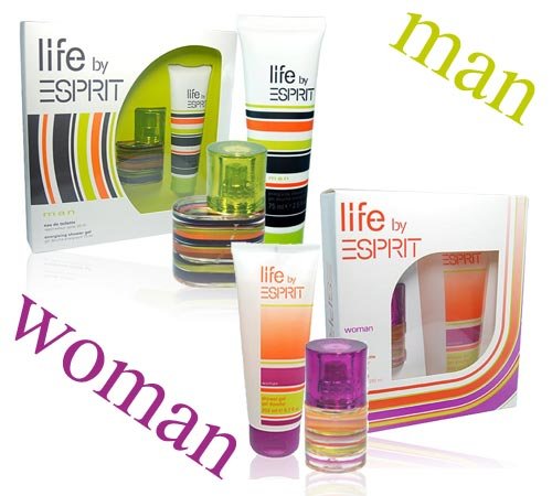 GESCHENK SET f&uuml;r Sie und Ihn ESPRIT Life by Esprit for Man and Women fruchtig , frisch, 2  Preisvergleich