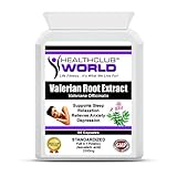 HealthClubWorld Valerian Root Extract High Strength 2500mg 60 Capsules