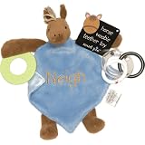 Mud Pie Baby EiEiO Teether Blankie, Horse