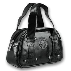 Lazarotti Handtasche H21213 aus Echtleder, schwarz