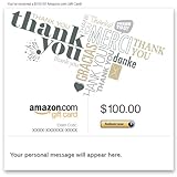 Amazon Gift Card - E-mail - Thank You (Global)