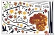 Home Decor Mural Art Wall Paper Stickers-I miss you WDC-704