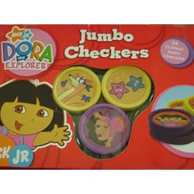 Dora the Explorer Jumbo Checkers by 