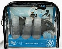 Flybags - TSA Compliant Toiletry Bag with Blue Bomb Insert and Nylon Trim