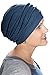 100% Cotton Slouchy Cap: Head Covering, Snood, Cancer Hats for Women - Chemo Patients