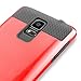 Note 4 Case, Samcore Hybrid Dual Layer Rugged Shockproof Case for Samsung Galaxy Note 4 Case Cover [Red]