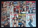 PLAYBOY MAGAZINE (9ct Lot) WWE Superstar Diva's ,2007 Ashley Massaro, 2006 Candice Michelle, 2005 Christy Hemme, 2004 Sable vs Torrie, 2003 Torrie Wilson, 2002 & 2000 Chyna, 1999 Sable 1 & 2 (WWE - Wrestling!)