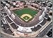 Chicago Cubs - Wrigley Field Aerial - Lg - Wood Mounted Poster Print