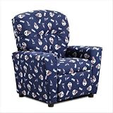 New England Patriots Children's Recliner with Cupholder