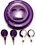 Koss Sportbuds 2-Pack Stereo Earphones with Team Logo Case (Kansas State University)