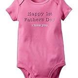 カーターズ Carter's ロンパース ボディスーツ 半袖 綿100% First Father's Day Bodysuit 9M (67-72cm)