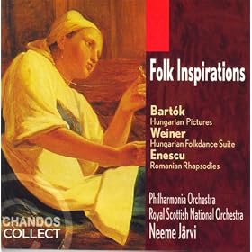 Bartok: Hungarian Pictures / Weiner: Hungarian Folkdance / Enescu: Romanian Rhapsodies