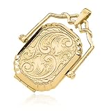 Claddagh Locket, 14 Karat Gold
