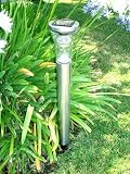 Stainless Steel Pole Solar Light (Silver)