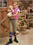 TuffRider Kids LowRiseCotton Pull On Breeches - Size Childrens 8 Light Tan