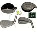 American Golf Exchange Men's Left Hand Full Golf Club Set 450cc Driver, Fairway Woods 3-PW Integrated Combo Irons, Stand Bag & Putter.