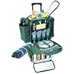 Excursion Cooler on Wheels with Picnic Service for 4