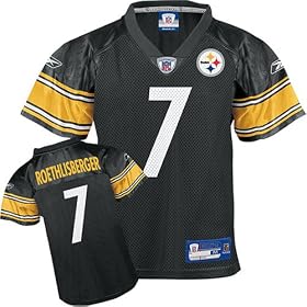 Steelers   Reebok Big Kids NFL Player Replica Jersey   Roethlisberger  Ben