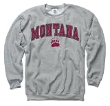 Montana Grizzlies Youth Grey Perennial II Crewneck Sweatshirt