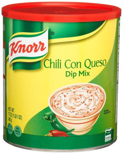 Knorr Chil Con Queso Dip Mix, 17-Ounce Canisters (Pack of 2) by Knorr