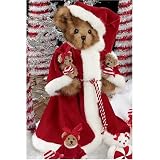 Jolly Old Saint Mint 16 Dressed Christmas Stuffed Teddy Bear by Bearington