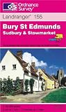 Bury St.Edmunds, Sudbury and Stowmarket (Landranger Maps)